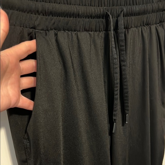Black Jogger Pants w Pockets - Picture 5 of 5